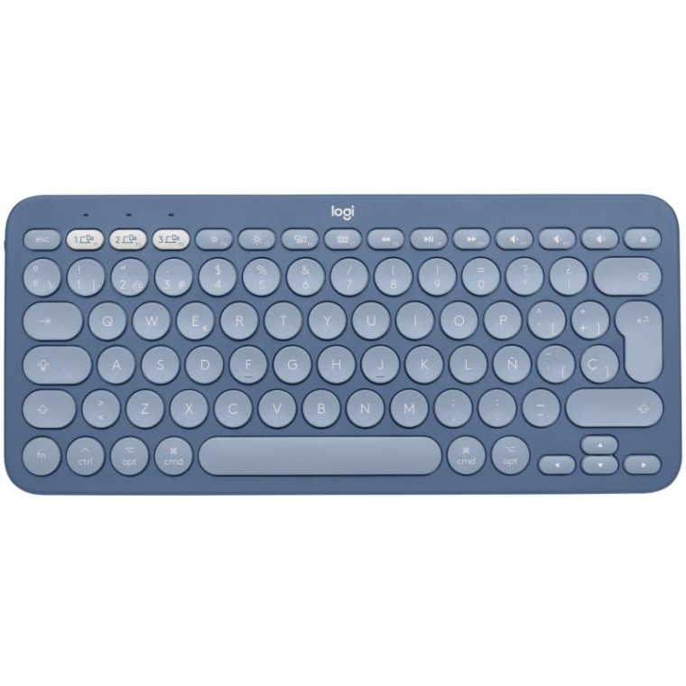 Logitech K380 para Mac Teclado Bluetooth Azul Blueberry