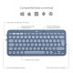 Logitech K380 para Mac Teclado Bluetooth Azul Blueberry