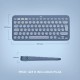 Logitech K380 para Mac Teclado Bluetooth Azul Blueberry