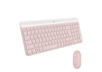 Logitech MK470 Slim Combo Teclado + Ratón Inalámbricos Rosado Logitech MK470 Slim Combo Teclado + Ratón Inalámbricos Rosado