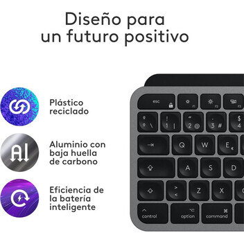 Logitech MX Keys S Teclado Inalámbrico para Mac Logitech MX Keys S Teclado Inalámbrico para Mac