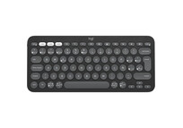Logitech Pebble Keys 2 K380s Teclado Bluetooth Multidispositivo Grafito Logitech Pebble Keys 2 K380s Teclado Bluetooth Multidispositivo Grafito