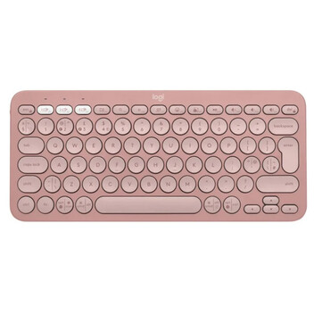 Logitech Pebble Keys 2 K380s Teclado Bluetooth Multidispositivo Rosa Logitech Pebble Keys 2 K380s Teclado Bluetooth Multidispositivo Rosa
