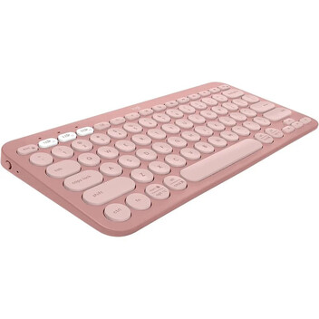 Logitech Pebble Keys 2 K380s Teclado Bluetooth Multidispositivo Rosa Logitech Pebble Keys 2 K380s Teclado Bluetooth Multidispositivo Rosa
