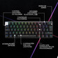 Logitech G Pro X 60 Lightspeed Teclado Inalámbrico Gaming Mecánico RGB TKL Negro Logitech G Pro X 60 Lightspeed Teclado Inalámbrico Gaming Mecánico RGB TKL Negro