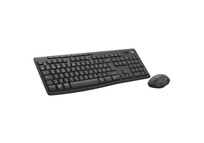 Teclado inalámbrico Logitech 920-012071 QWERTY Español grafito con ratón incluido
