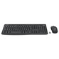 Teclado inalámbrico Logitech 920-012071 QWERTY Español grafito con ratón incluido