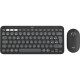 Logitech Pebble 2 Combo para macOS y PC Teclado + Ratón Inalámbrico Grafito