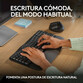 Logitech Wave Keys Teclado Inalámbrico Ergonómico Bluetooth Grafito Logitech Wave Keys Teclado Inalámbrico Ergonómico Bluetooth Grafito