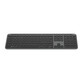 Teclado Logitech Signature Slim K950 Inalámbrico Retroiluminado QWERTY Grafito