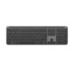 Teclado Logitech Signature Slim K950 Inalámbrico Retroiluminado QWERTY Grafito