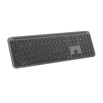 Teclado Logitech Signature Slim K950 Inalámbrico Retroiluminado QWERTY Grafito