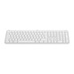 Teclado de tijera Logitech Signature Slim K950 Layout ES inalámbrico retroiluminado blanco