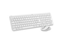 Logitech Signature Slim MK950 Combo Teclado Ratón Inalámbrico Blanco