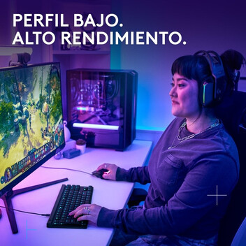 Logitech G515 TKL Teclado Mecánico Gaming RGB Switch GL Tactile PBT Negro Logitech G515 TKL Teclado Mecánico Gaming RGB Switch GL Tactile PBT Negro