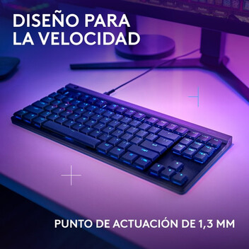 Logitech G515 TKL Teclado Mecánico Gaming RGB Switch GL Tactile PBT Negro Logitech G515 TKL Teclado Mecánico Gaming RGB Switch GL Tactile PBT Negro