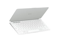 Logitech Keys-To-Go 2 Teclado Multidispositivo Inalámbrico Bluetooth Gris Pálido