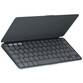 Logitech Keys-To-Go 2 para Apple Teclado Multidispositivo Inalámbrico Bluetooth Grafito