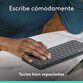 Logitech Keys-To-Go 2 para Apple Teclado Multidispositivo Inalámbrico Bluetooth Grafito