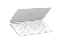 Logitech Keys-To-Go 2 para Apple Teclado Multidispositivo Inalámbrico Bluetooth Gris Pálido