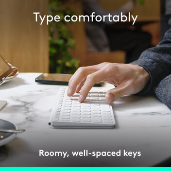 Logitech Keys-To-Go 2 para Apple Teclado Multidispositivo Inalámbrico Bluetooth Gris Pálido Logitech Keys-To-Go 2 para Apple Teclado Multidispositivo Inalámbrico Bluetooth Gris Pálido
