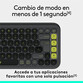 Logitech Pop Icon Keys teclado Inalámbrico Bluetooth Grafito