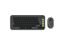 Logitech POP Icon Combo Pack Teclado Ratón Inalámbrico Bluetooth Grafito y Verde