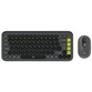 Logitech POP Icon Combo Pack Teclado Ratón Inalámbrico Bluetooth Grafito y Verde