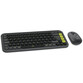 Logitech POP Icon Combo Pack Teclado Ratón Inalámbrico Bluetooth Grafito y Verde