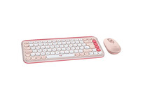 Logitech Pop Icon Combo Pack Teclado Ratón Inalámbrico Rosa