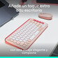 Logitech Pop Icon Combo Pack Teclado Ratón Inalámbrico Rosa