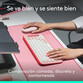 Logitech Pop Icon Combo Pack Teclado Ratón Inalámbrico Rosa