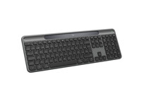 Teclado Inalámbrico Logitech Signature Slim Solar+ Layout ES Grafito Teclas Personalizables