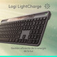 Teclado Inalámbrico Logitech Signature Slim Solar+ Layout ES Grafito Teclas Personalizables