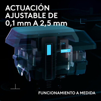 Teclado mecánico Logitech G515 RAPID TKL Layout ES retroiluminado RGB Teclado mecánico Logitech G515 RAPID TKL Layout ES retroiluminado RGB