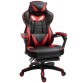Vinsetto Silla Ergonómica con Reposapiés Roja/Negra Vinsetto Silla Ergonómica con Reposapiés Roja/Negra