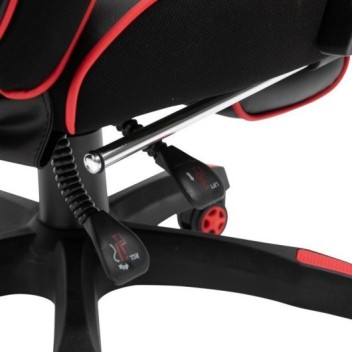 Vinsetto Silla Ergonómica con Reposapiés Roja/Negra Vinsetto Silla Ergonómica con Reposapiés Roja/Negra