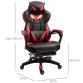 Vinsetto Silla Ergonómica con Reposapiés Roja/Negra Vinsetto Silla Ergonómica con Reposapiés Roja/Negra