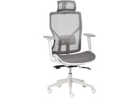 Vinsetto Silla de Oficina Ergonómica con Reposacabezas Gris Vinsetto Silla de Oficina Ergonómica con Reposacabezas Gris