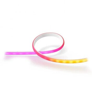 Philips Hue Gradient Lightstrip Tira Inteligente LED Extensión 1m Philips Hue Gradient Lightstrip Tira Inteligente LED Extensión 1m