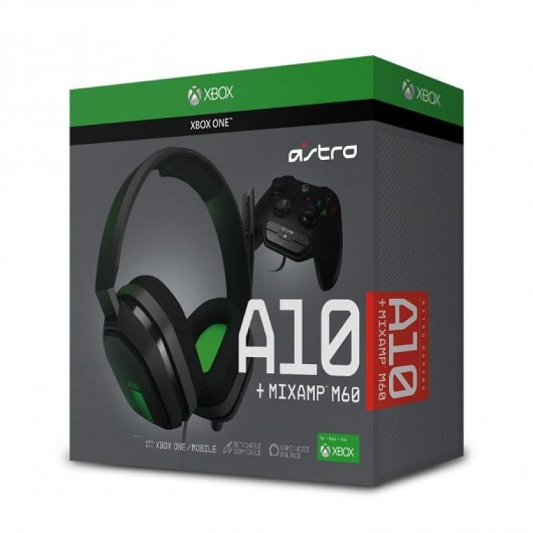 Astro A10 Auriculares Gaming Negro + MixAmp M60 para Xbox One