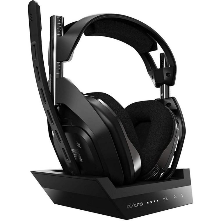 Astro Gaming Auriculares Inalámbricos A50 + Estación Base PS4/PC/Mac