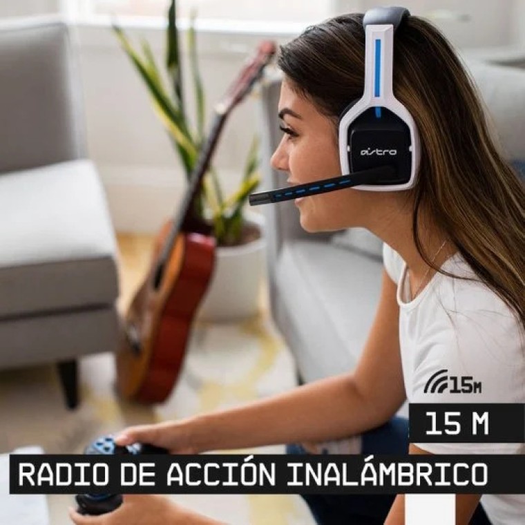 Astro A20 Auriculares Gaming Azul/ Blanco para PS5/PS4/PC