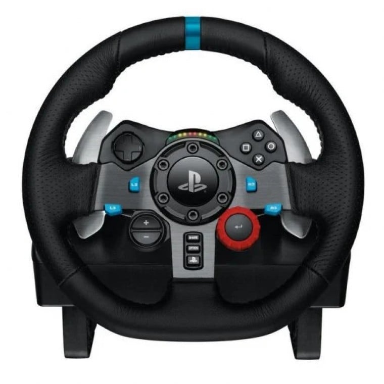 Logitech G29 Driving Force para PS5/PS4/PS3/PC Compatible con F1 23 & Gran Turismo 7 Volante