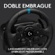 Logitech G923 Volante y Pedales para PS4/PS5/PC + Guantes de Carreras