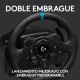 Logitech G923 Volante y Pedales para PS4/PS5/PC Compatible con F1 23 & Gran Turismo 7