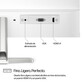 Monitor HP Serie 5 23.8" 1080p 100Hz IPS Micro-Edge Flicker Free Low Blue Light Plata Monitor HP Serie 5 23.8" 1080p 100Hz IPS Micro-Edge Flicker Free Low Blue Light Plata