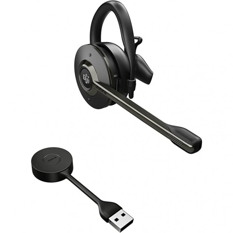 Jabra Engage 55 Auricular Inalámbrico USB DECT Optimizado MS para Oficina Negro/Titanio