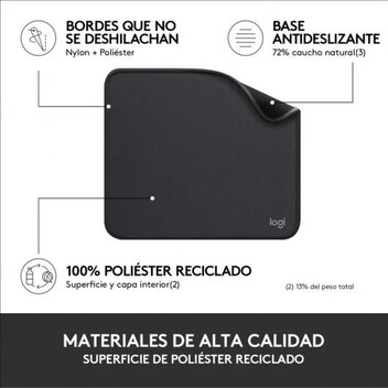 Logitech Studio Series Alfombrilla de Ratón Grafito Logitech Studio Series Alfombrilla de Ratón Grafito