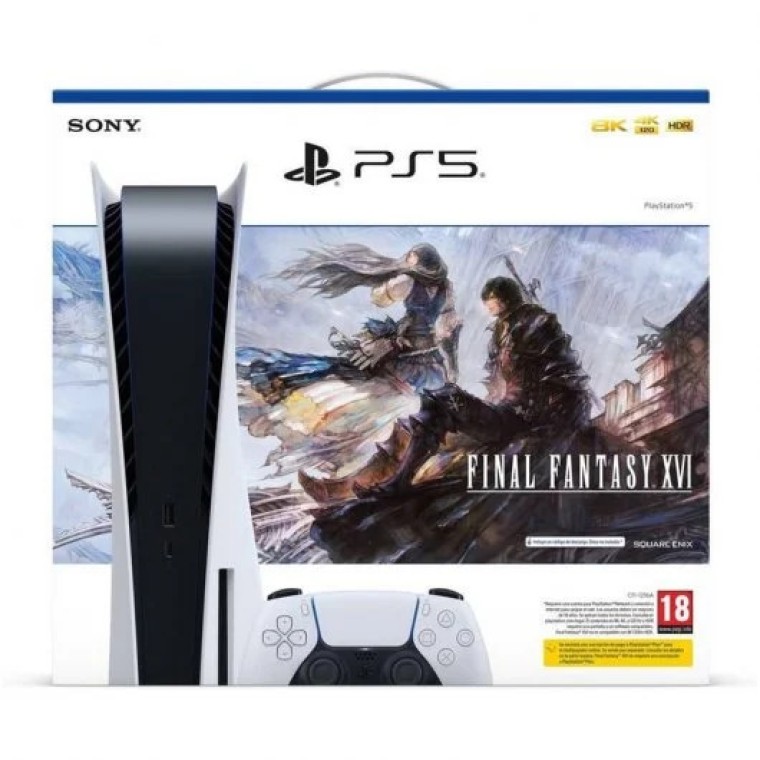 Sony PlayStation 5 + Final Fantasy XVI (Código Descarga)